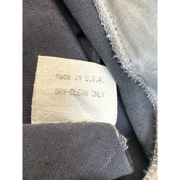 Y2K Rampage Silver Metallic Wrap Top Blouse Medium Going Out Top Crop Futuristic - Picture 6 of 6